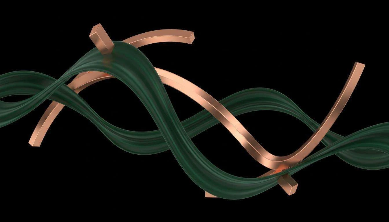 Abstract art representing financial domination lifestyle