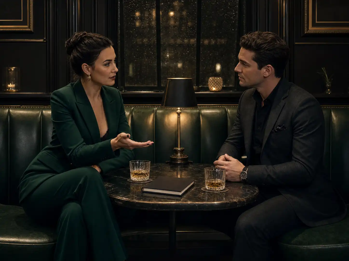 A Domme and financial submissive discuss expectations and boundaries from both sides